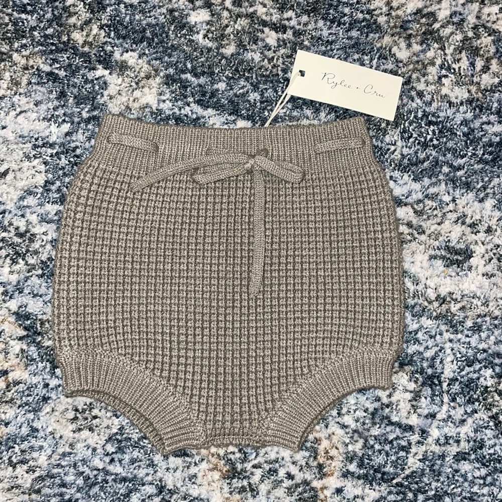 Rylee +cru knit bloomers 12-18 mo